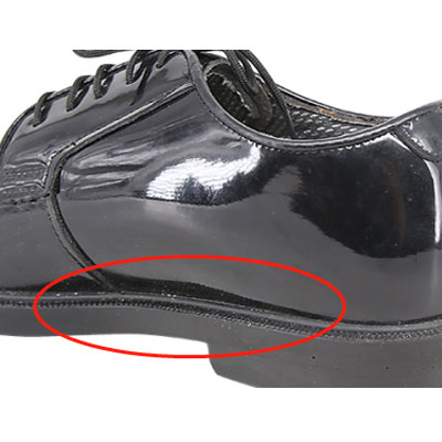 육군 장교 신발 Goodyear 장인 정신