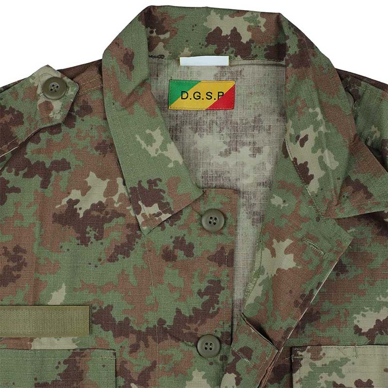 전투복 BDU 라펠 칼라