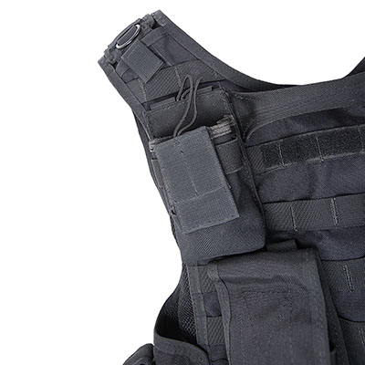 Molle 경찰 전술 조끼 인터폰 파우치