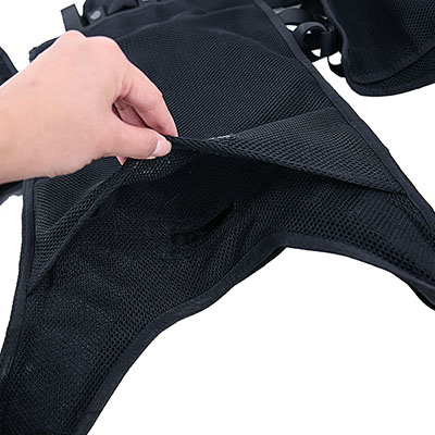 Molle 경찰 전술 조끼 수화 저수지 포켓