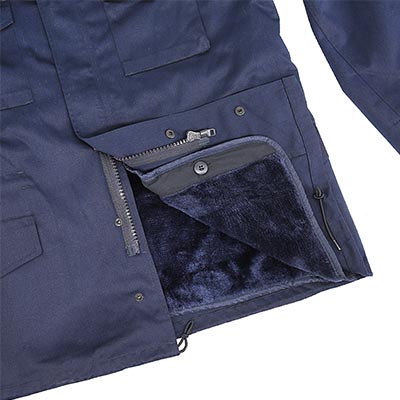 지퍼와 스냅으로 전투 Jakcet Placket Closure
